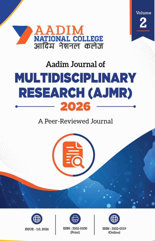 Aadim Journal of Multidisciplinary Research (AJMR) 